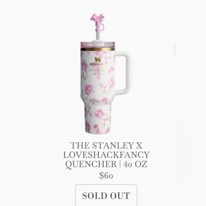 In Hand! Stanley x Love Shack Fancy ‘Ribbon Rosa’ 40oz Quencher